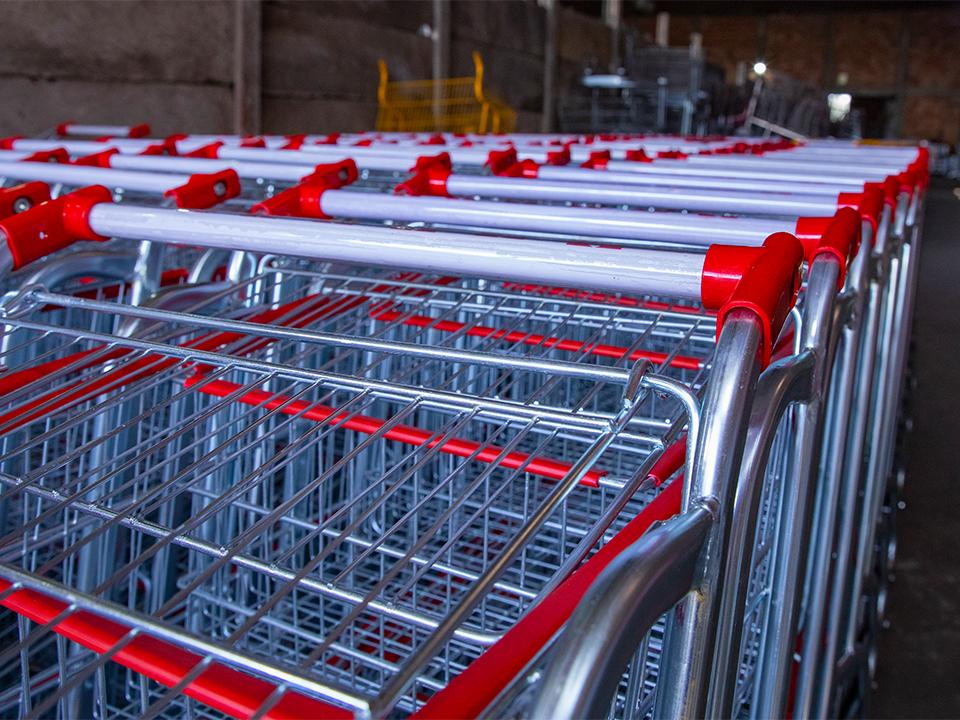 Carrinhos de compras nacional