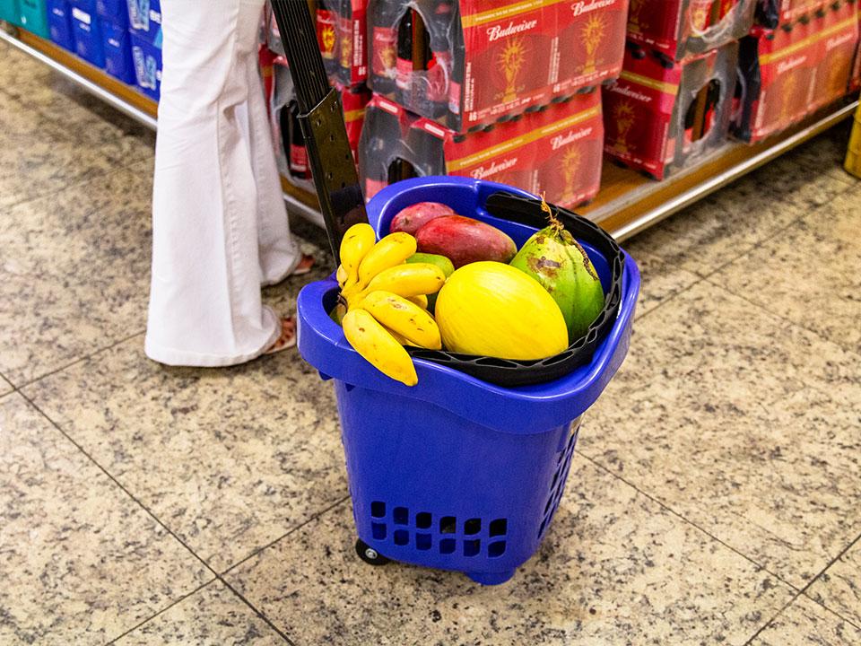 Fábrica de Cestas de Compras para Supermercados
