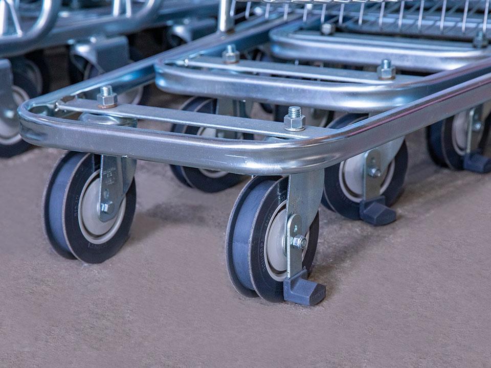 Acessórios para carrinhos de supermercado