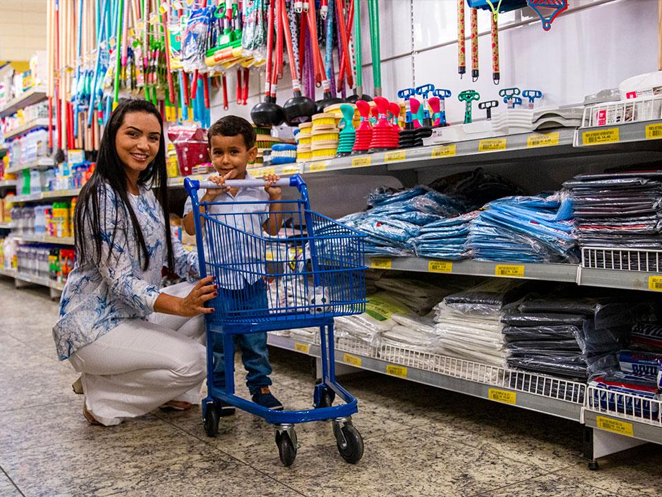 Rodízios de qualidade para carrinhos de supermercado