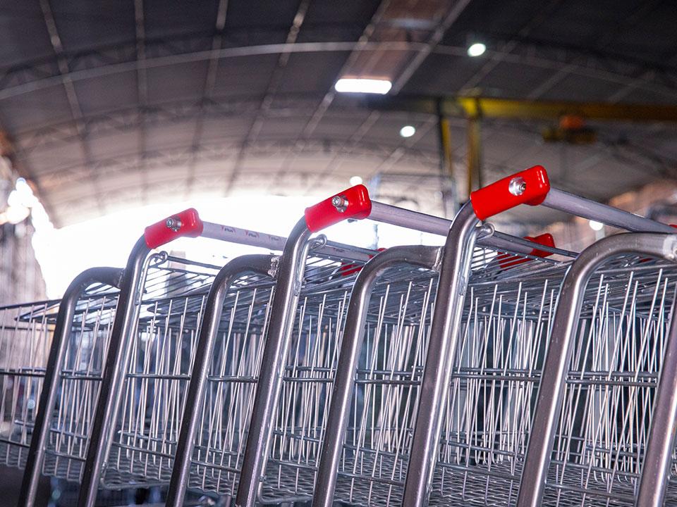 Fábrica de carrinhos de supermercado