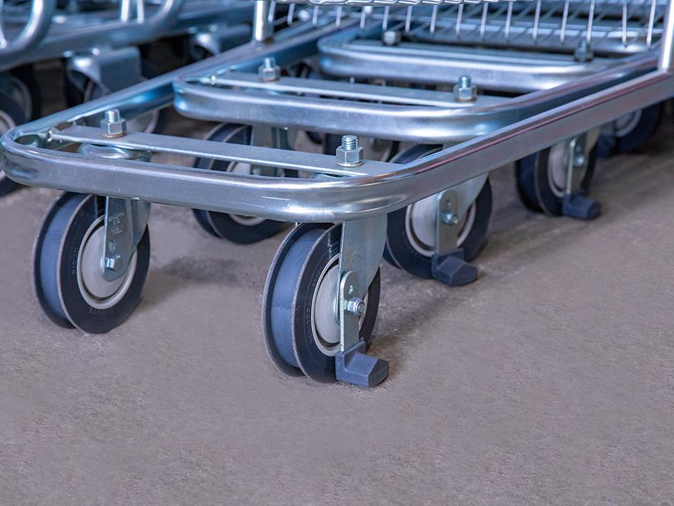 Manutenção de carrinhos de supermercado