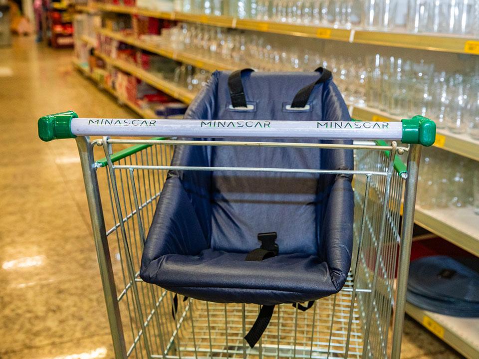 Carrinho com bebê conforto removível