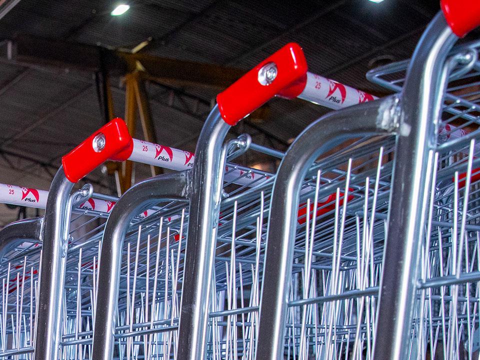 Punhais para carrinhos com encaixe preciso e longa vida útil